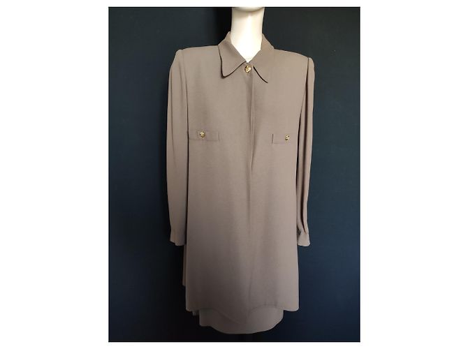 Sonia Rykiel Skirt Suit Light Brown Viscose - view 9