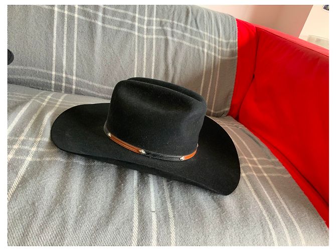 Stetson Cowboy Texas XXXX Nero - vista 4