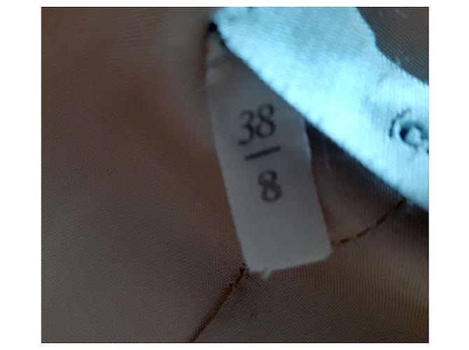 Abrigo de lana Cacharel Crema Talla 38 - vista 5