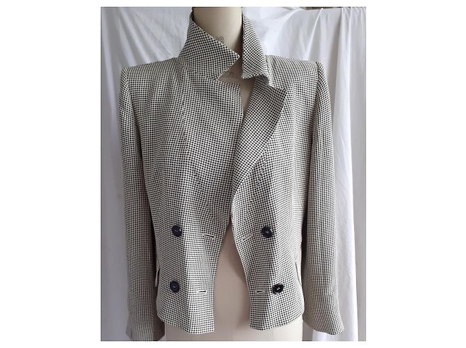 Max Mara Crossover Jacke Beige Viscose - Ansicht 2