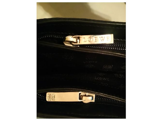 Borsa Loewe nera sintetica Nero - vista 2