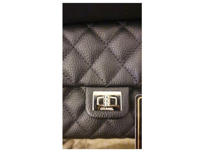 Chanel banana bolsa de ombro / Chanel mini bolsa Preto Prata - vista 9