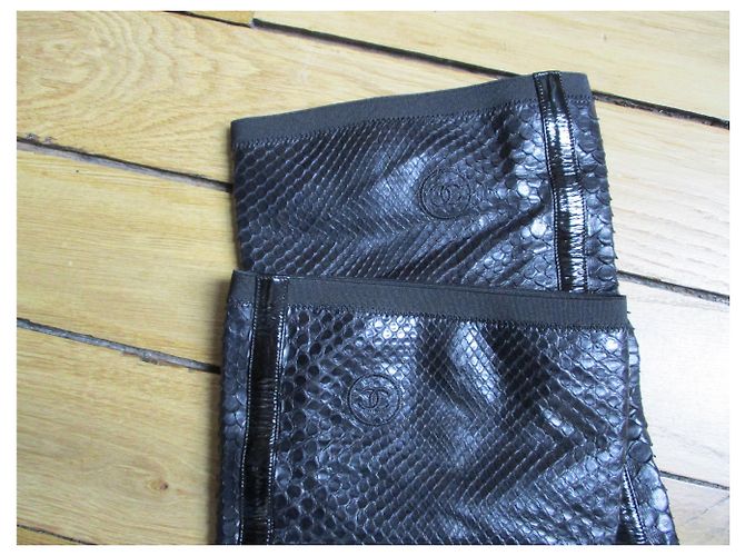 Chanel Trampolieri SERPENT neri, 36. Nero - vista 4