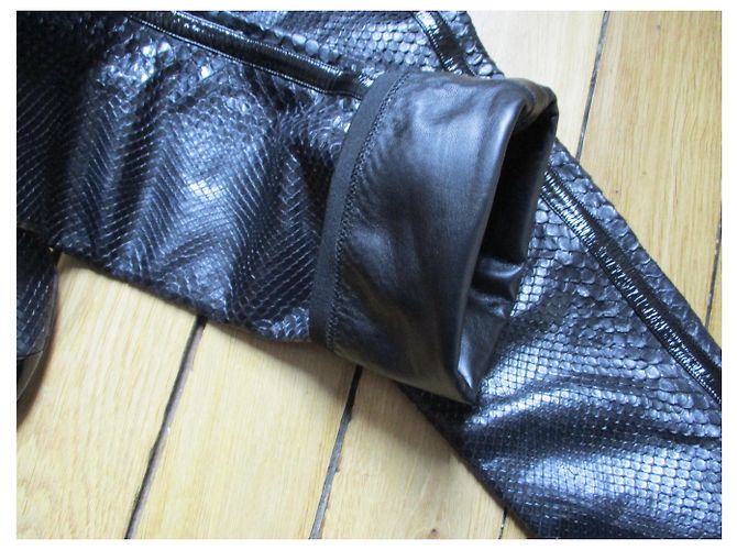 Chanel Trampolieri SERPENT neri, 36. Nero - vista 5