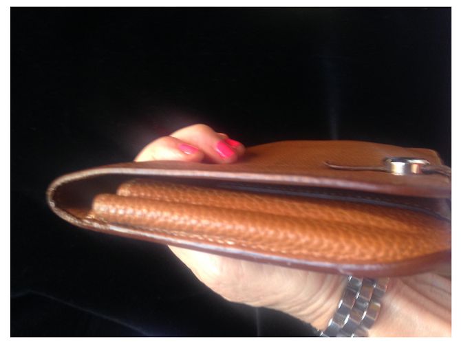 Hermès Vintage Dogon Wallet Hermes Brown - view 16