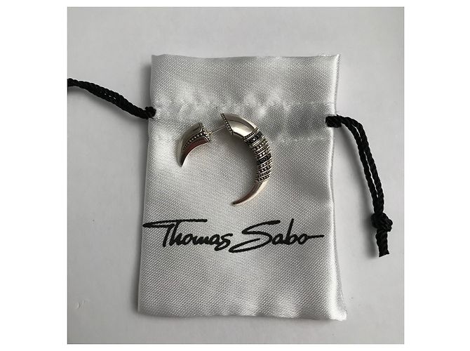 Thomas Sabo Boucles d'oreilles Argenté - vue 4