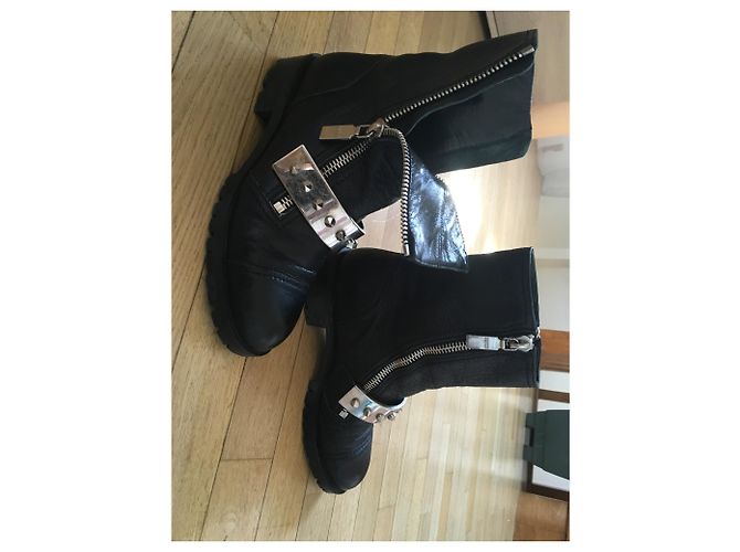 BOTAS MOTARDES Alexander Mcqueen Negro - vista 5