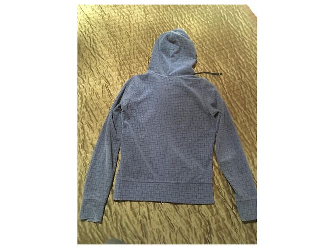 Tommy Hilfiger Sportjacke Blau Baumwolle Marineblau Dunkelblau - Ansicht 3