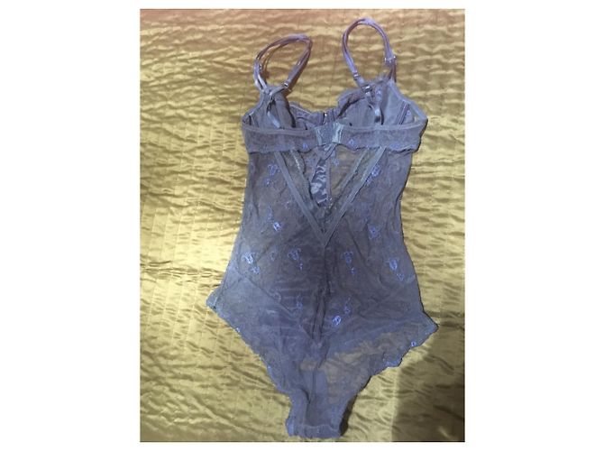 Autre Marque Body de encaje Charmel Lise Azul Azul marino Azul oscuro - vista 2