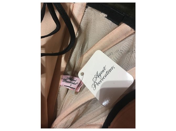 Agent Provocateur PROVOCADOR DE CORSET AGENT Preto Rosa - vista 3