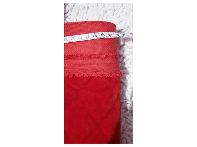 Chanel Einkaufstasche + neues Handtuch Rot - Ansicht 10