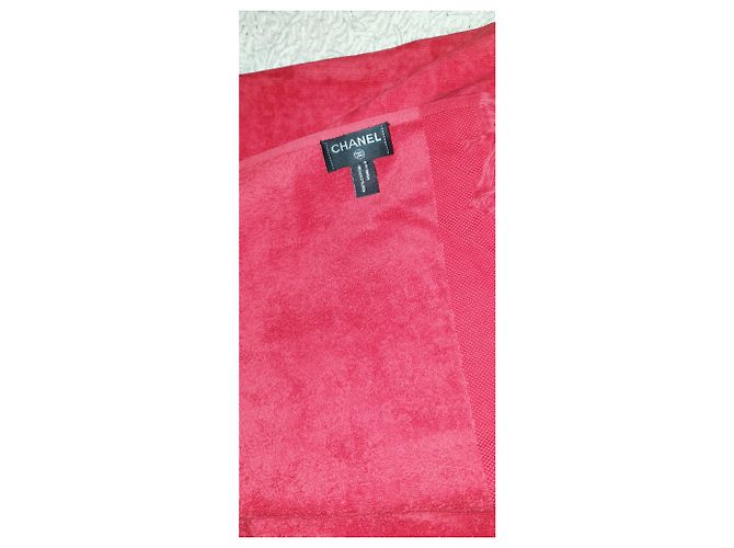 Chanel Einkaufstasche + neues Handtuch Rot - Ansicht 3