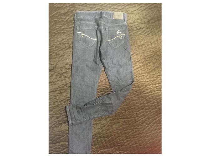 Vaqueros slim emporio armani Negro Gris Gris antracita - vista 2