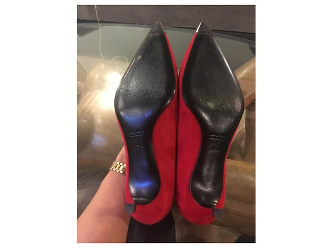 SCHUHE mit kleinen Absätzen MIU MIU Rot - Ansicht 3