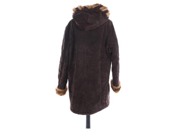 Dennis Basso Abrigos, Ropa de calle Castaño - vista 2