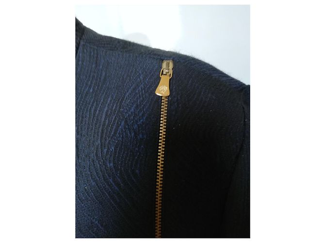 Versace Jacke Dunkelblau Acryl - Ansicht 6