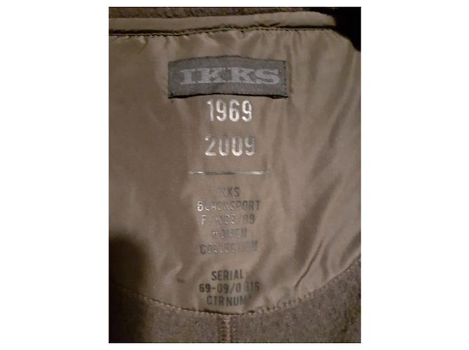 Ikks Fleece Bikerjacke Grau - Ansicht 4