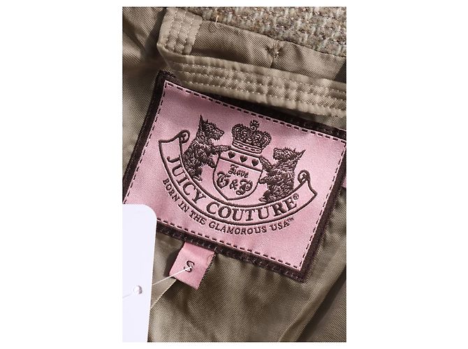 Abrigo de lana Juicy Couture estampado tartán Multicolor - vista 3