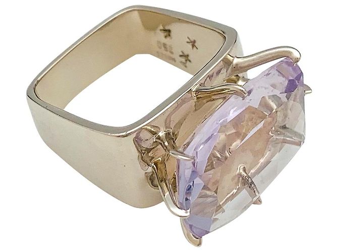 H Stern Ring H.Stern "Sunrise" in Edelgold und Amethyst, Diamant, Saphir. - Ansicht 7