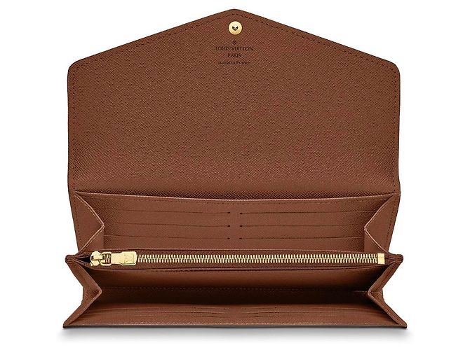 Cartera Louis Vuitton Sarah Monogram Canvas Marrón Castaño - vista 2