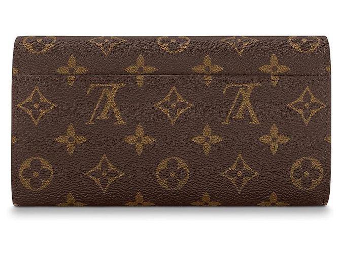 Cartera Louis Vuitton Sarah Monogram Canvas Marrón Castaño - vista 3