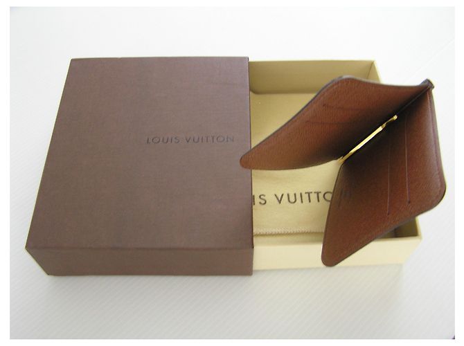 Louis Vuitton Billfold Card Holder Brown - view 3