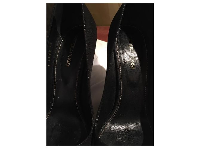 Décolleté Sergio Rossi in pelle nera 38 IT Nero - vista 2