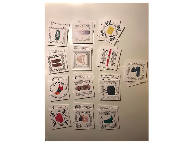 Juego de memoria Hermès beige - vista 4