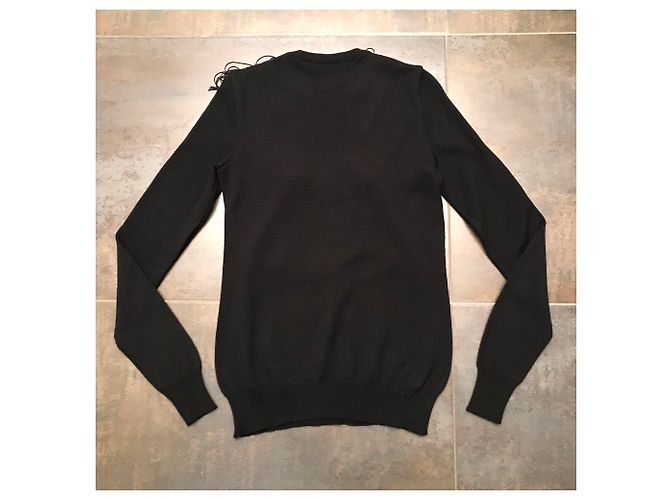 Jersey Moschino Cheap And Chic Negro de Lana - vista 6