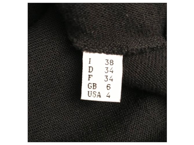Jersey Moschino Cheap And Chic Negro de Lana - vista 7
