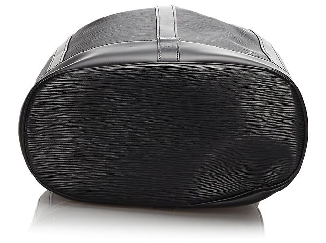 Louis Vuitton Black Epi Randonnee GM Schwarz - Ansicht 4
