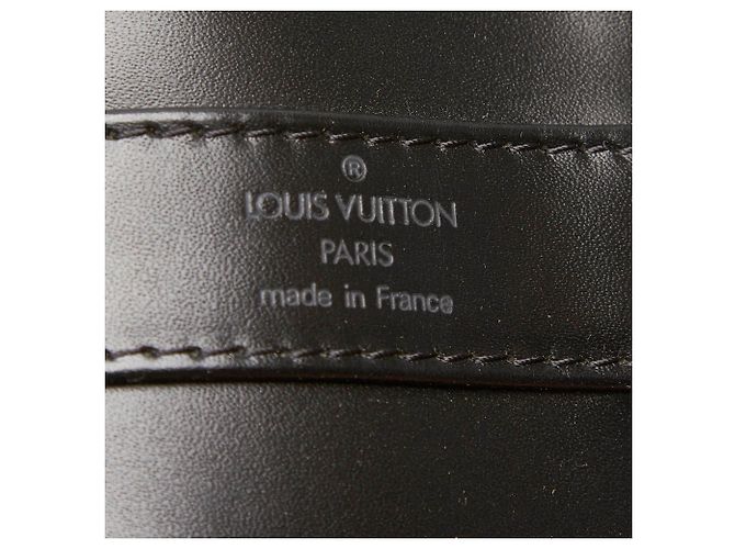Louis Vuitton Black Epi Randonnee GM Schwarz - Ansicht 6