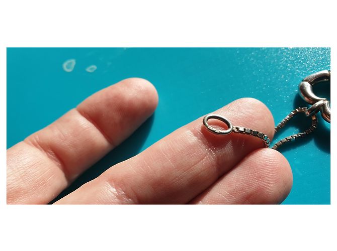 Pendente in bambù Gucci in argento sterling 925 - vista 8