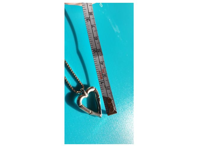 Pendente in bambù Gucci in argento sterling 925 - vista 9
