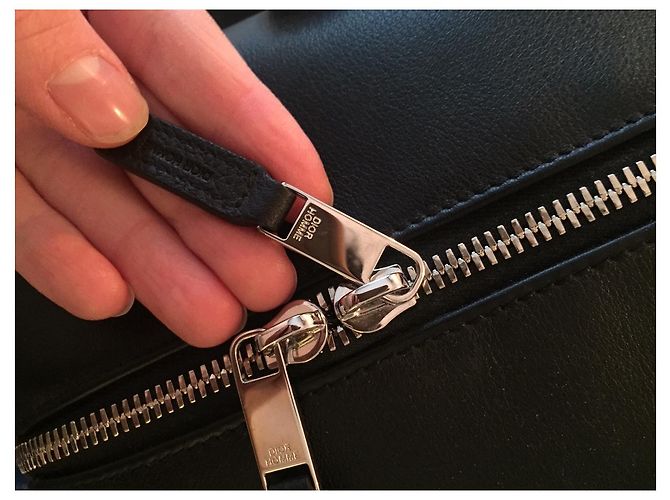 Borsa weekend Dior 48H in pelle nera Nero - vista 4