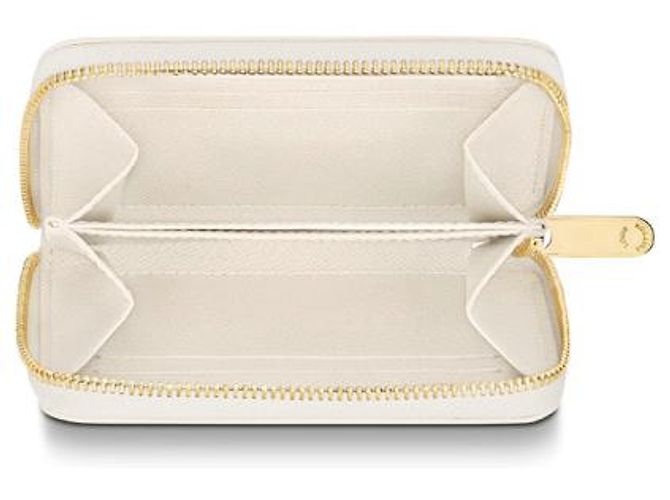 Louis Vuitton Monedero Zippy Damier Azur Beige - vista 2