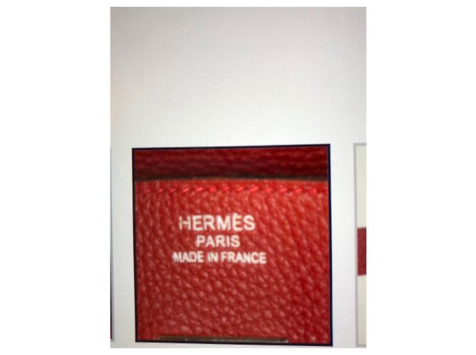 Hermès Bolsa Birkin 35 Acabamento em prata cor BORDEAU excelente estado Bordeaux - vista 3