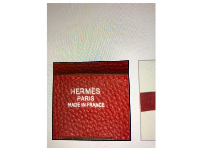 Hermès Bolsa Birkin 35 Acabamento em prata cor BORDEAU excelente estado Bordeaux - vista 4