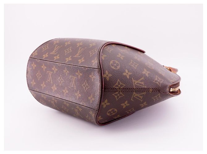 Borsa Louis Vuitton Ellipse GM Marrone - vista 10