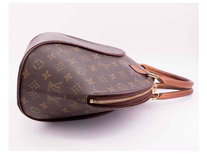 Borsa Louis Vuitton Ellipse GM Marrone - vista 11