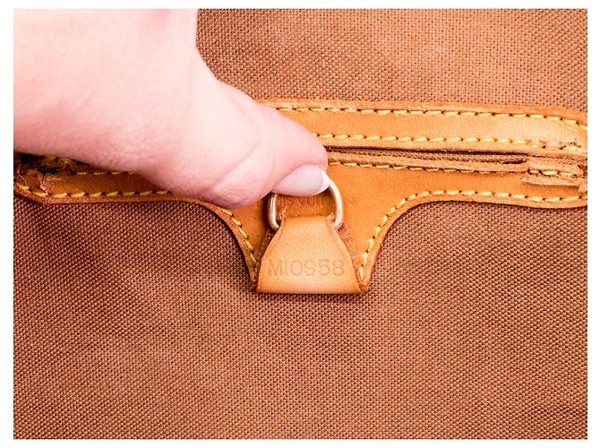 Borsa Louis Vuitton Ellipse GM Marrone - vista 15