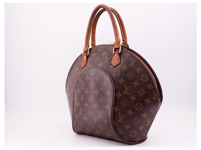 Borsa Louis Vuitton Ellipse GM Marrone - vista 2