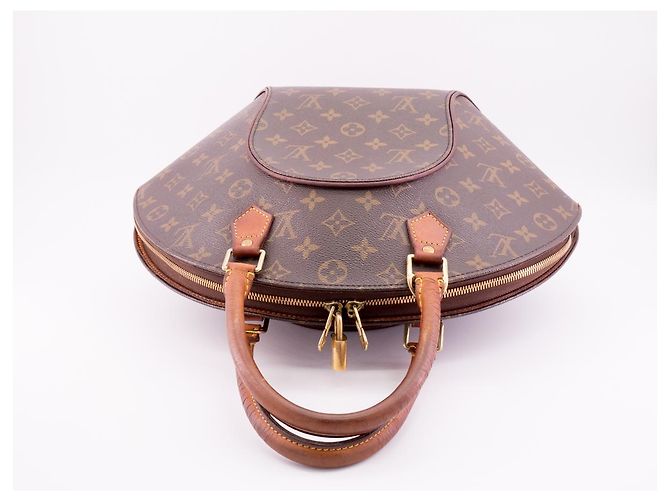 Borsa Louis Vuitton Ellipse GM Marrone - vista 6