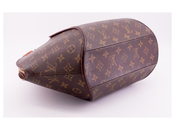 Borsa Louis Vuitton Ellipse GM Marrone - vista 8