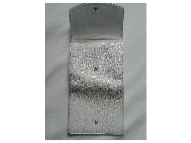 Cambon Cartera Chanel de cuero blanco - vista 3