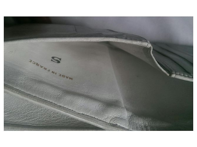 Cambon Cartera Chanel de cuero blanco - vista 7