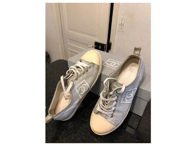 Chanel Scarpe da ginnastica Argento - vista 2