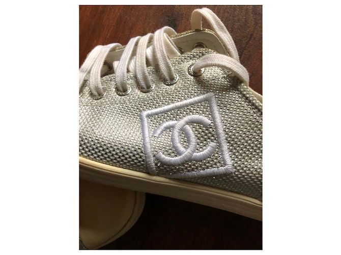 Chanel Scarpe da ginnastica Argento - vista 4