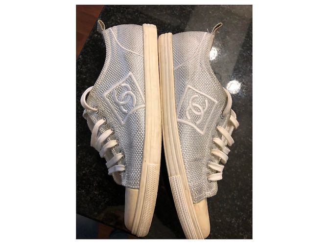 Chanel Scarpe da ginnastica Argento - vista 7