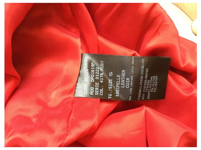 Drome Lederhose Rot - Ansicht 5